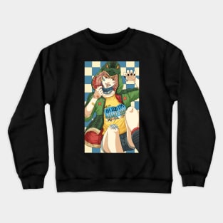 Dino girl Crewneck Sweatshirt